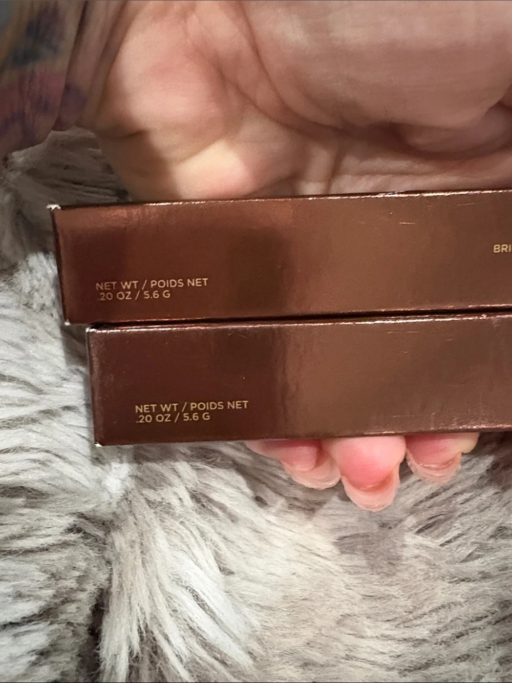 Hourglass Unreal High Shine Volumizing Gloss - Ignite (orange) & Enchant (pink)